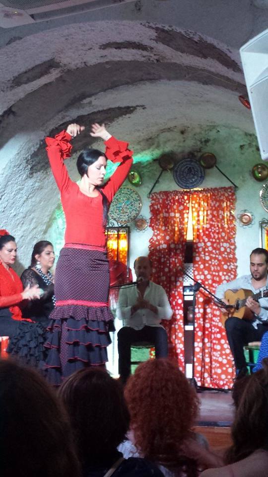 Flamenco dancer in Granada, Spain. Photo courtesy of Cristina Maldonado