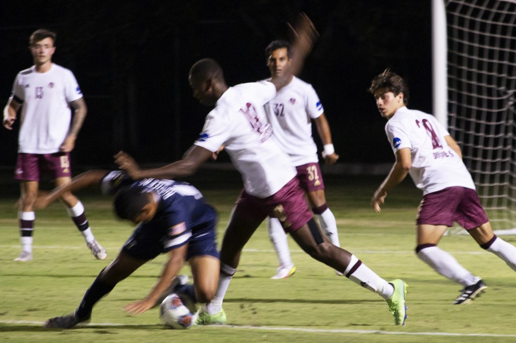 TAMIU junior Lassana Diacide, soccer player