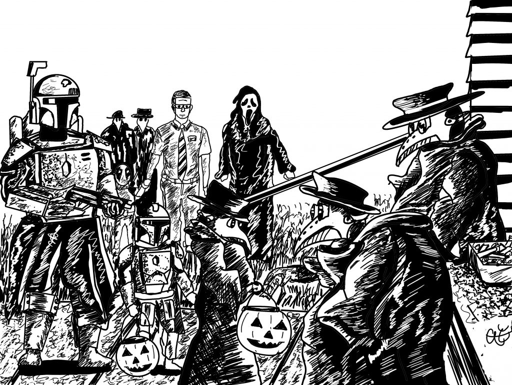 Halloween illustration