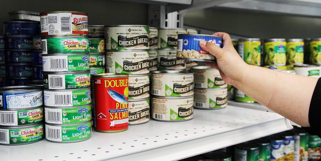 Dusty's Food Pantry, photo illustration