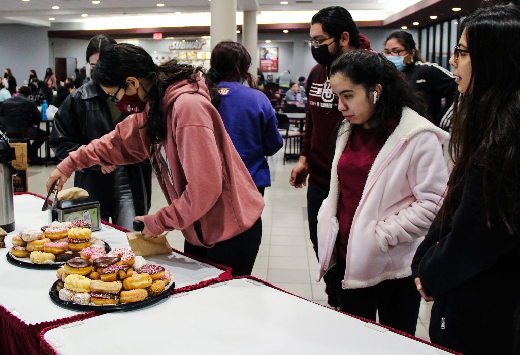 Students participate in National Girls and Women in Sports Day at TAMIU