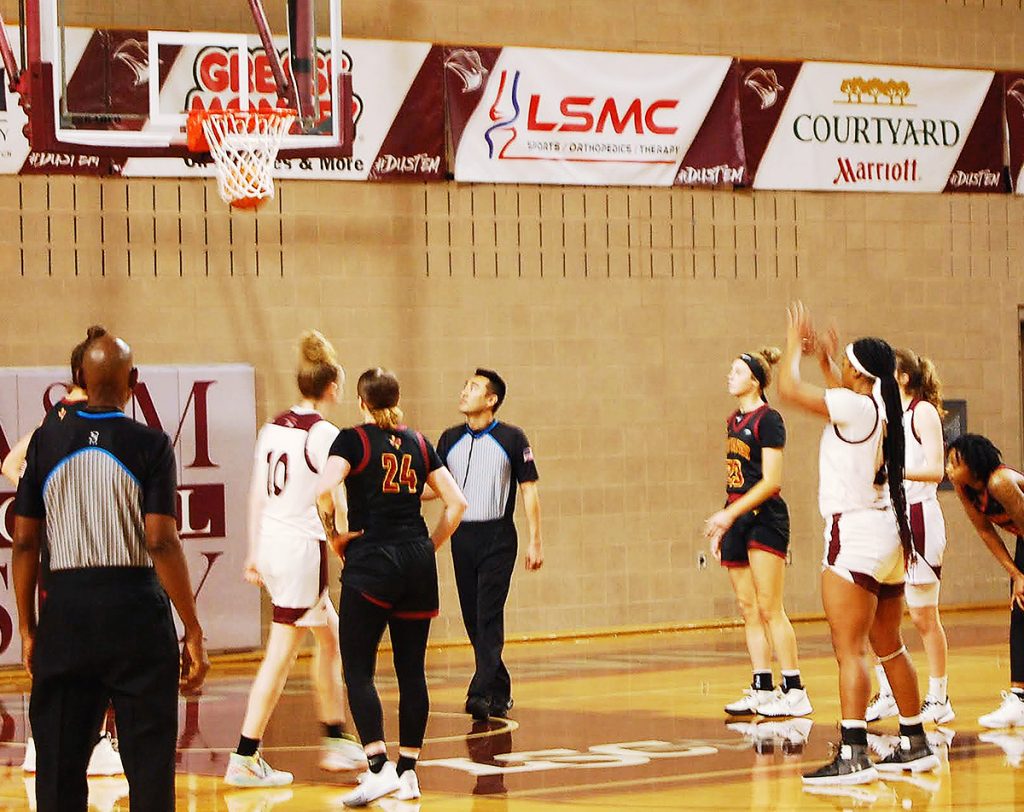 women's basketball free throw