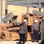 Student Hero Surprises at Construction Accident at TAMIU Rec. Site