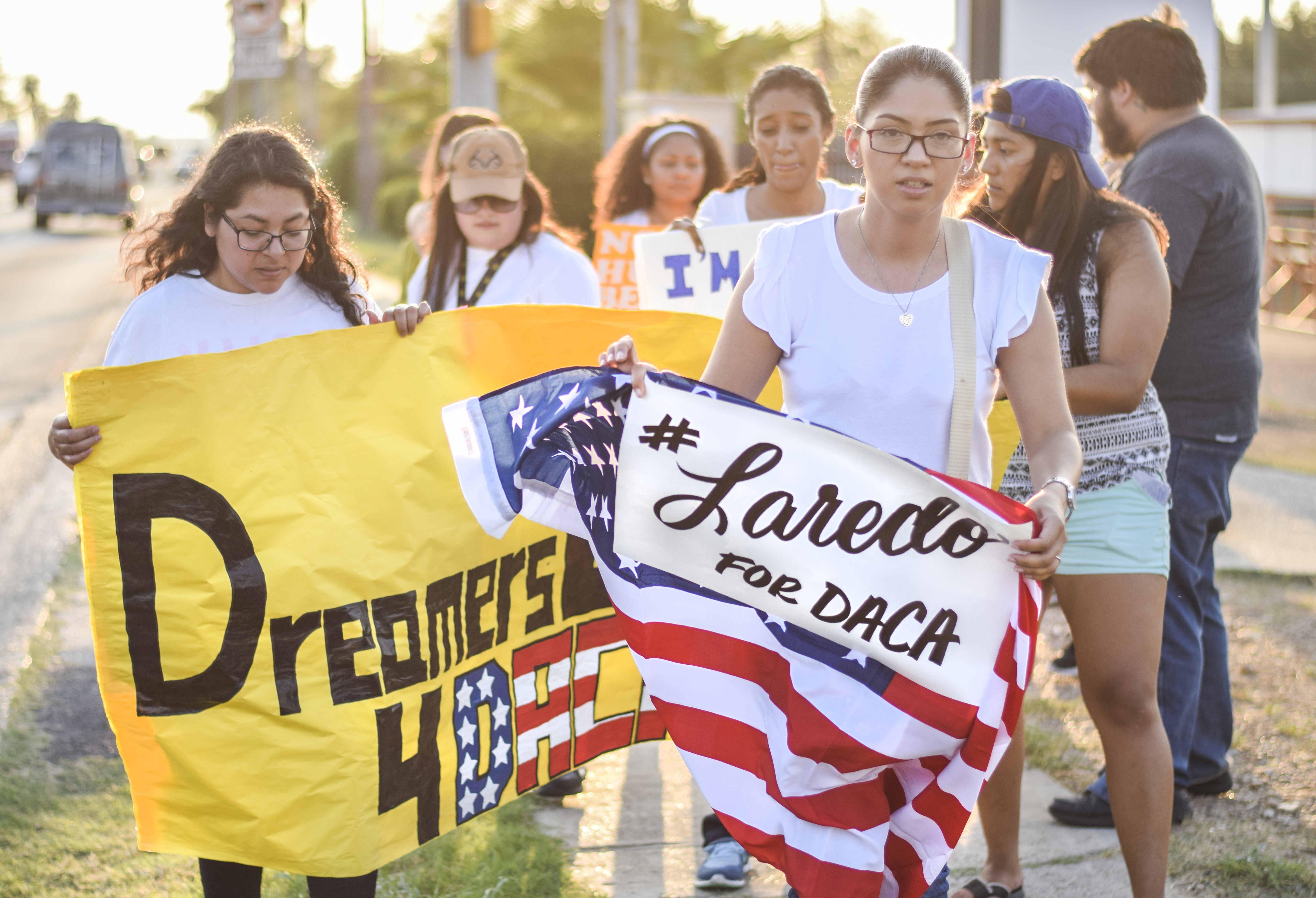 DACA supporters take to the streets