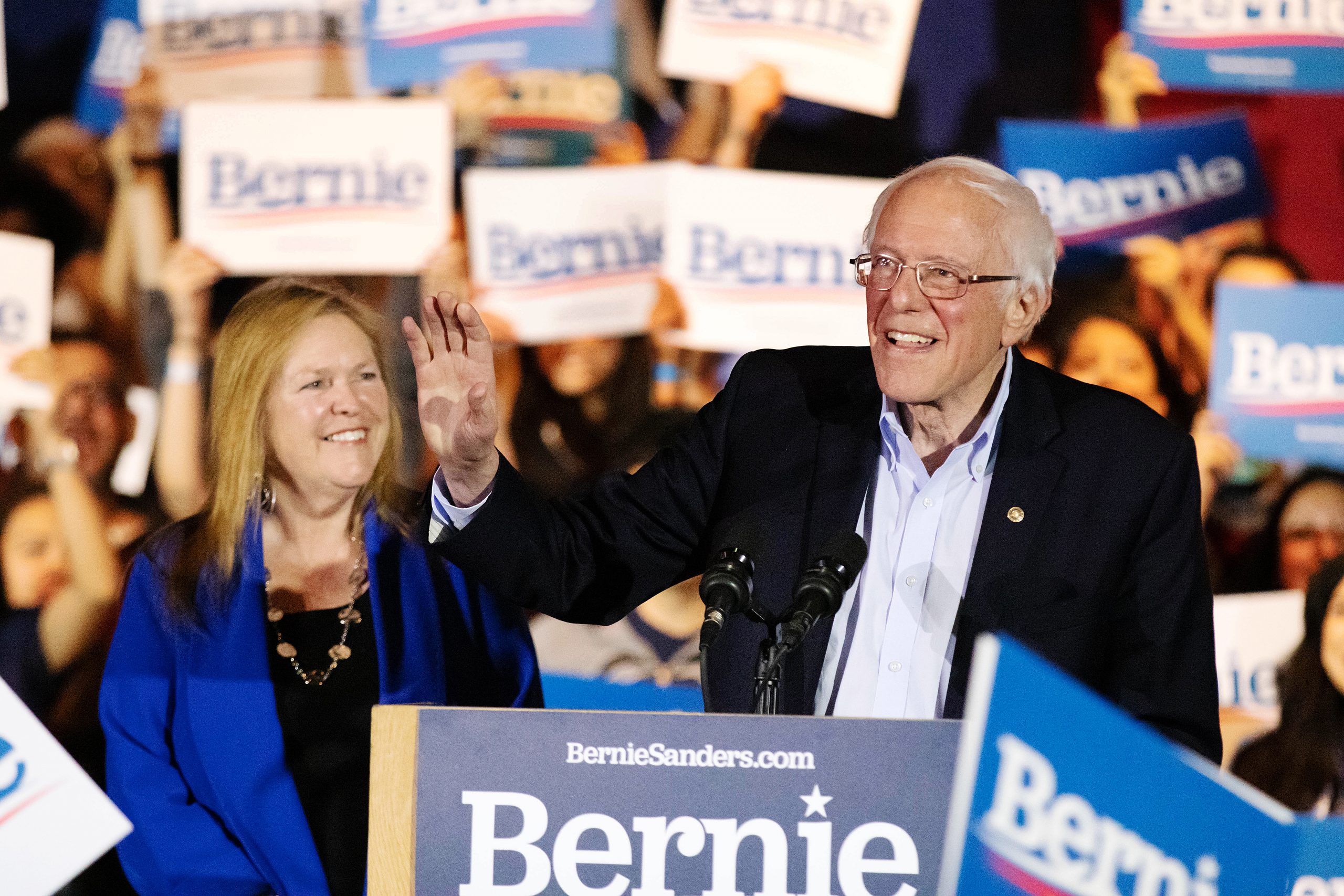 Sen. Sanders stops in San Antonio