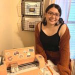 Ana Karen Arriaga - student and owner of ShopHunnyBunny