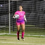 TAMIU freshman goalkeeper Alicia Huerta