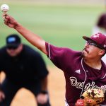 TAMIU pitcher Jose Gonzalez