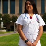 Nursing student Kelly Gonzalez