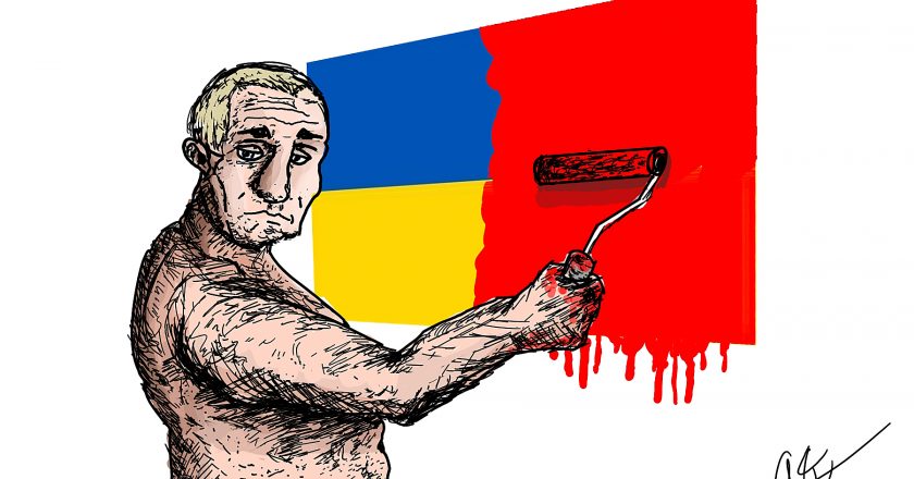 OPINION: Putin paints Ukraine red