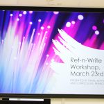 Ref-n-Write workshop hosted by Franco Zamora