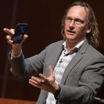 Dr. Sean Gulick speaks