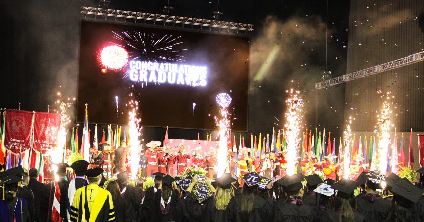 NEWS: Spring commencement ceremonies catapult students into future