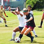 File photo from last season's women's soccer