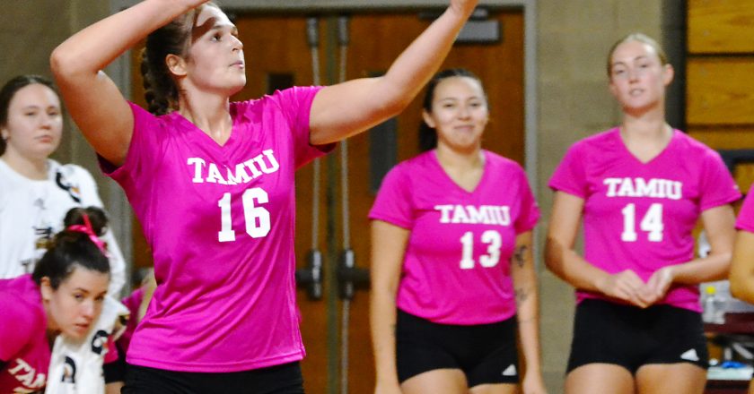 SPORTS: Two players help lead TAMIU volleyball