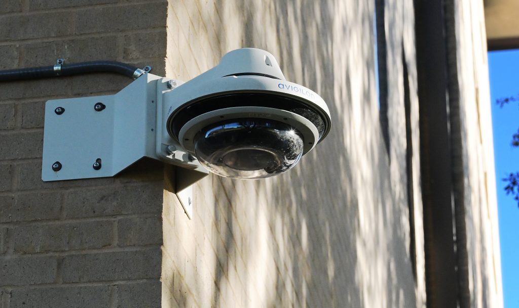 Campus security camera