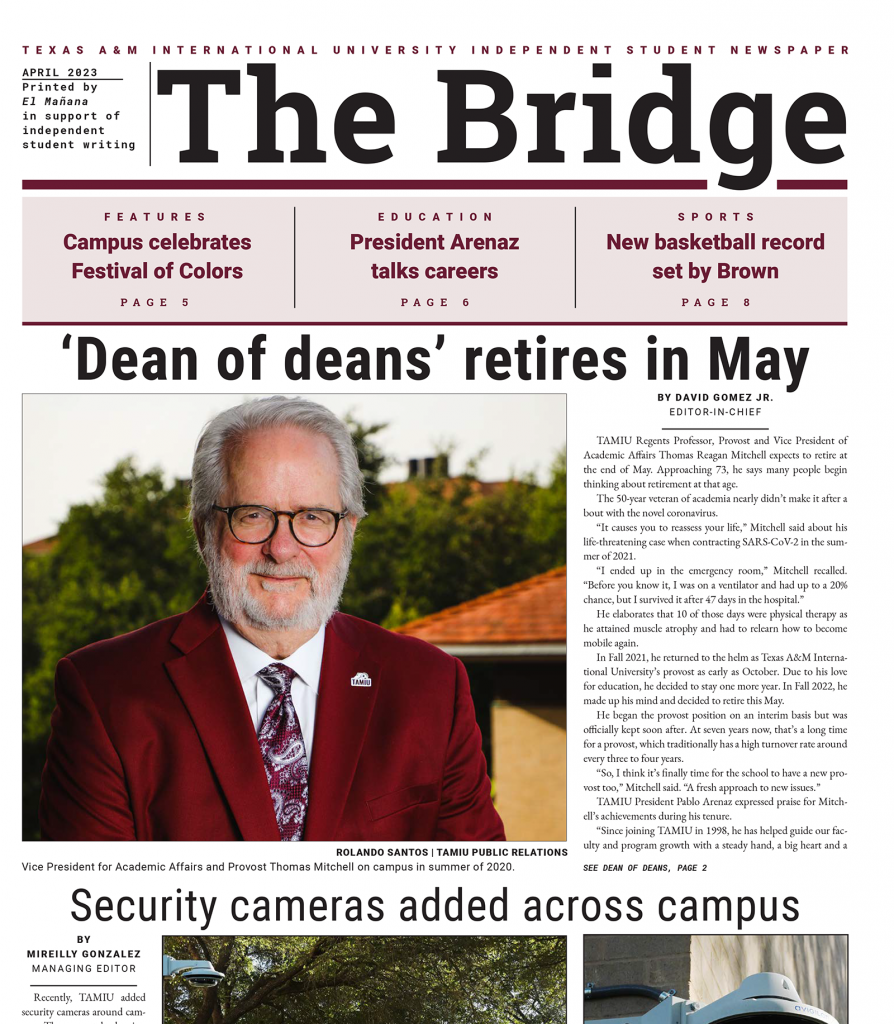 Click here for the full April 2023 edition of The Bridge