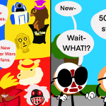 TAMIU campus comic featuring Pizza Bagels