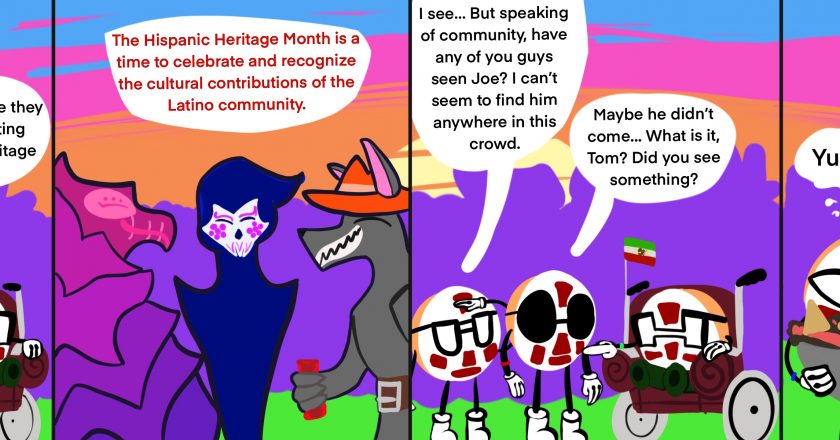 FEATURES: COMIC STRIP: Pizza Bagels in Hispanic Heritage Month