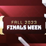 Finals Week Fall 2023 logo