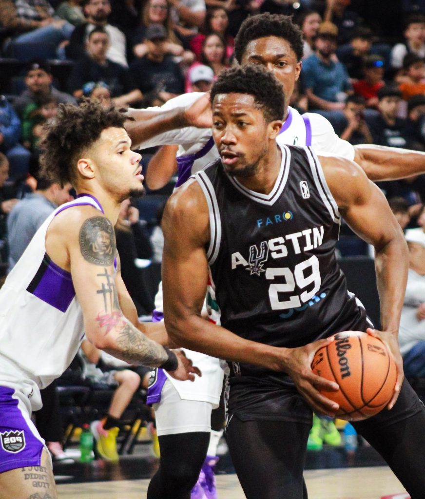 Austin Spurs game in Laredo.