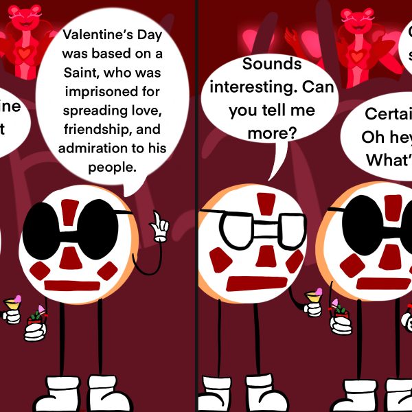 FEATURES: COMIC STRIP: Pizza Bagels in Valentine’s Day