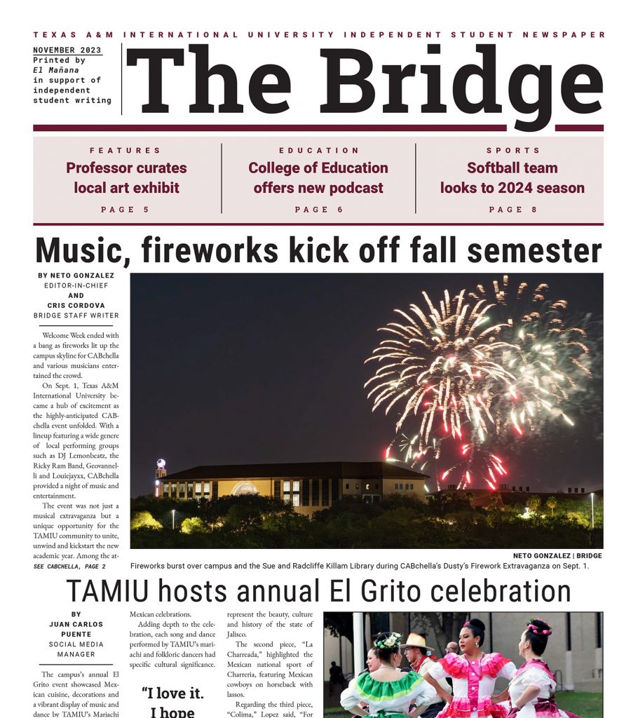 Bridge November 2023 cover