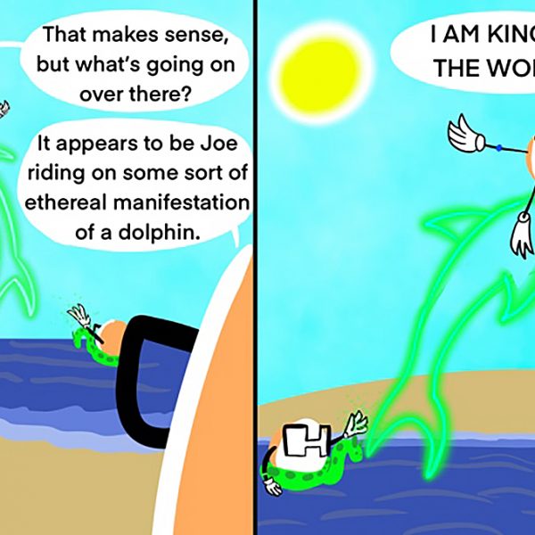 FEATURES: COMIC STRIP: Pizza Bagels in Spring Break