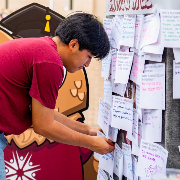 CAMPUS: Graffiti Wall encourages experiential learning