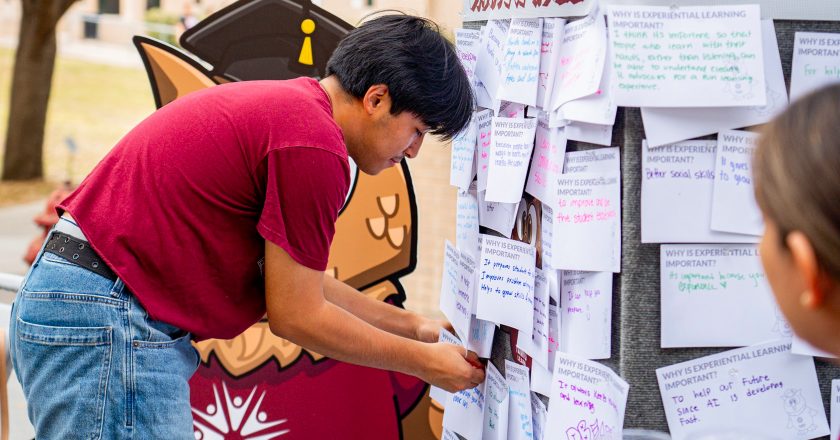 CAMPUS: Graffiti Wall encourages experiential learning