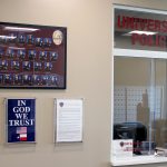 Front of the office for the TAMIU Police Department.